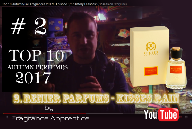 Top 10 fragrance ranking from 2017